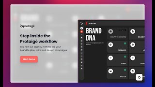 Protaigé Beta Product Tour