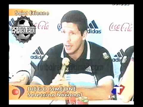 Argentina eliminada del mundial Ortega, hablan Simeone, Gallardo, Ayala Francia 98 FUTBOL RETRO TV