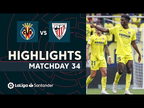 Highlights Villarreal CF vs Athletic Club (5-1)
