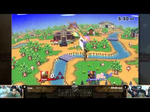 MVG Sandstorm: Singles - Crup (Captain Falcon) vs. K9sBruce (Sheik)
