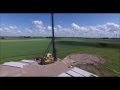 Ramme Aarsleff Pfahlgründung Fertigbetonpfähle Fundament Windkraftanlage
