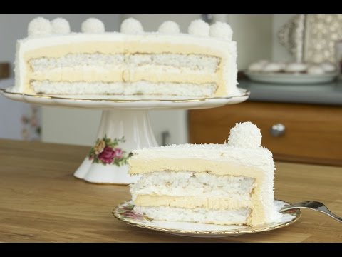RAFAELO TORTA - KOKOS TORTA - kako napraviti Rafaelo tortu - how to make Raffaello cake