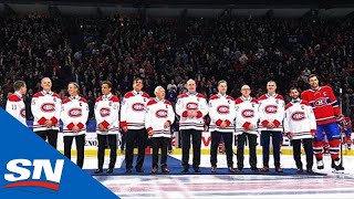 Montreal Canadiens Honour Past Captains Of The Franchise