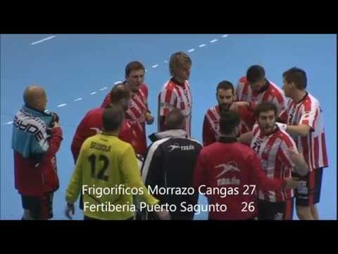 Asobal Jornada 16 Frigorificos Morrazo Cangas- Fertiberia Puerto Sagunto