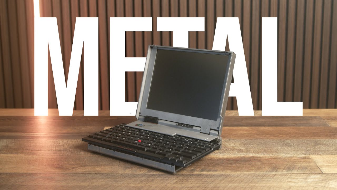 Full METAL Laptop - 3D Printed Steel ThinkPad with JLC3DP