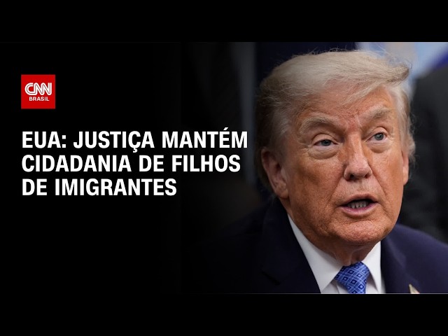 Suprema Corte rejeita plano de Trump que restringe cidadania por nascimento | CNN 360°