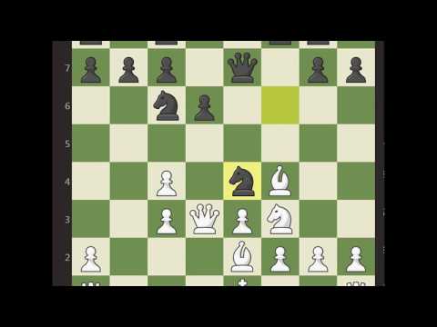 Akiba Rubinstein  - Carl Schlechter (1918) Budapest Gambit