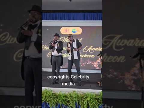 Leroy Sibbles & Beenie Man sing Original Full Up at Jamaica National Honor & Award Luncheon 10/22/24