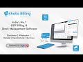 Khata Billing | Free GST Billing, Accounting & Stock Management App