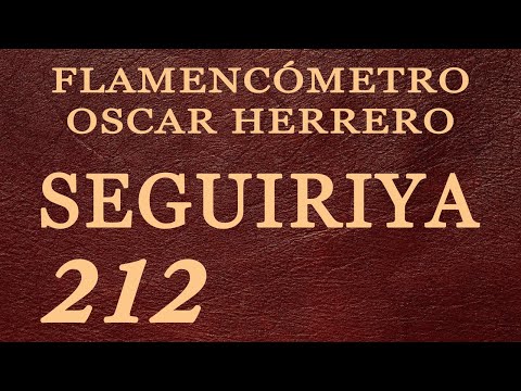 Metrónomo Flamenco - Seguiriya 212 - Flamencómetro Oscar Herrero