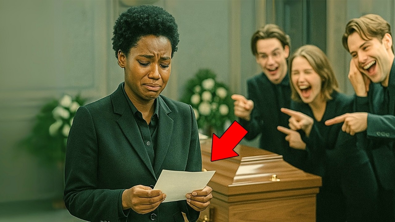 ELES IGNORARAM A IRMÃ NEGRA QUE OS PAIS ADOTIVOS CRIARAM, ATÉ QUE NO FUNERAL UMA CARTA REVELOU...