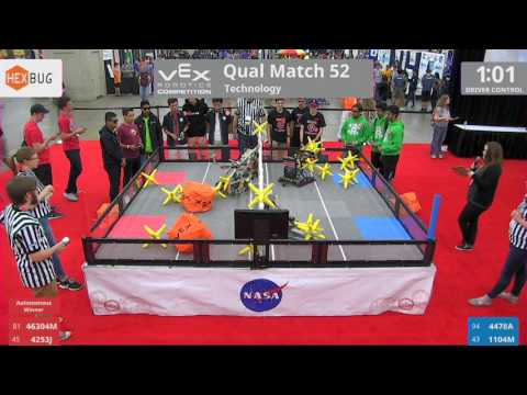 2017 VRC Tech Q52 - 46304M 4253J vs 4478A 1104M - 23 to 23