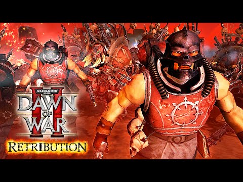 FOR LORGAR! Word Bearers vs Black Templars (Astartes mod) | WH40K: Dawn of War II: Retribution