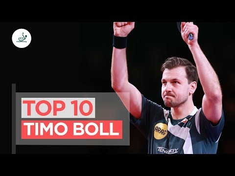 Timo Boll | Top 10 Shots | Table Tennis Legend