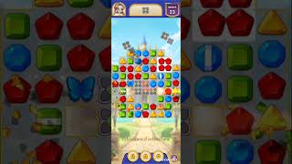 Royal Queenie: Jewel Match 3 - Level 8 gameplay cute match puzzle game #walkthrough #gameplay
