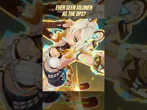 Ever seen Xilonen as the DPS? #xilonen #genshinimpact #showcase #furina #gorou #yunjin
