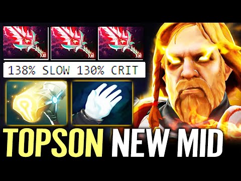 🔥 TOPSON Omniknight NEW MID Bloodthorn Build — 78% SLOW Silence Till Death META Dota 2 Pro