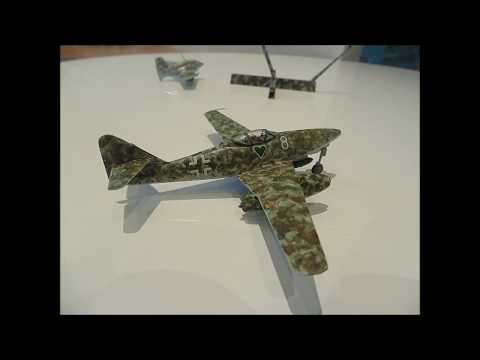 MFM: Tamiya 1/100 MESSERSCHMITT Me262,KOMET163. Build six Reveal