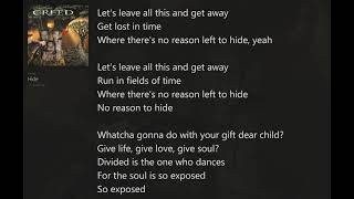 Download lagu Hide (with Lyrics) Creed/Weathered mp3