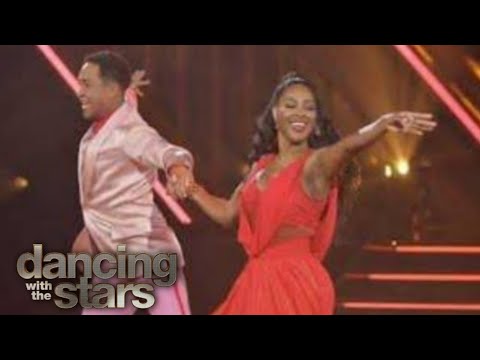 Kenya Moore and Brandon's Foxtrot (Week 01) - Dancing with the Stars Season 30!