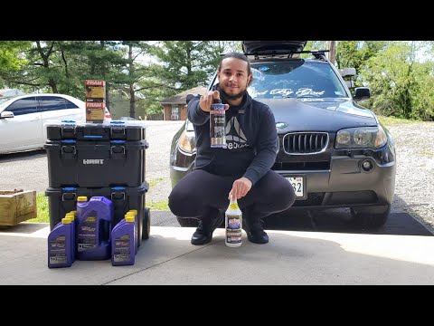 BMW X3 [E83] 2004-2010 How to change the oil on a BMW X3 2.5 3.0 Engine | Liqui Moly Engine Flush!