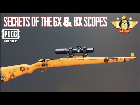 6x & 8x Scope Masterclass Tips & Tricks Pubg Mobile