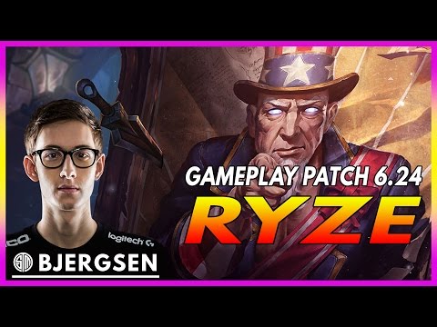 363. Bjergsen vs Scarra - Ryze vs Orianna Mid - December 30th, 2016 - Patch 6.24 Season 7