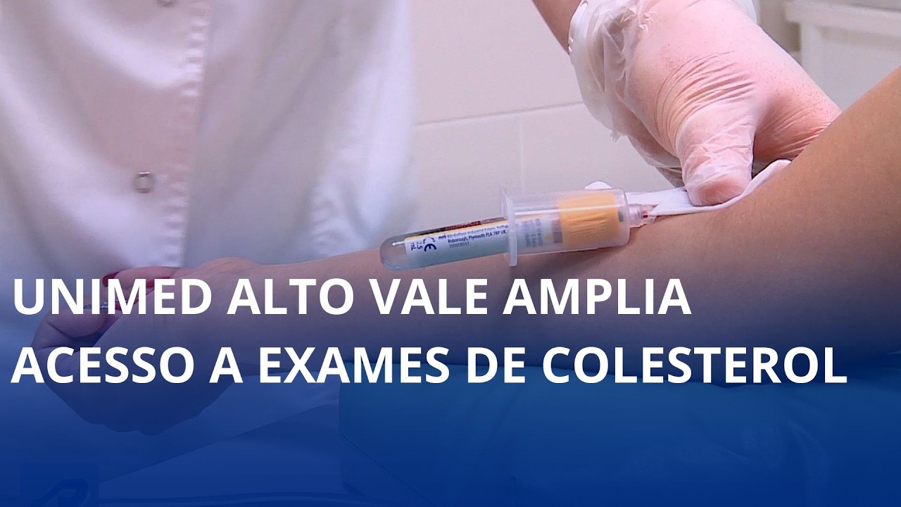 Unimed Alto Vale amplia acesso a exames de colesterol