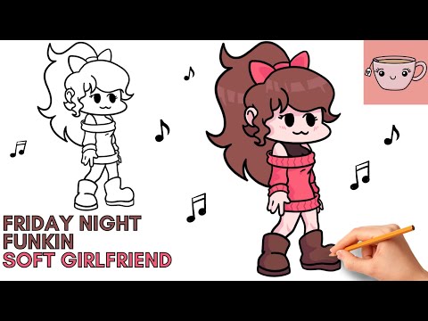 How To Draw Soft Girlfriend Grace - Friday Night Funkin Mod | FNF ...