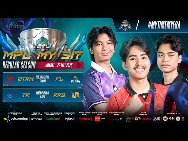 LIVE | [BM] MPL MY Season 17 Minggu 8 Hari 1