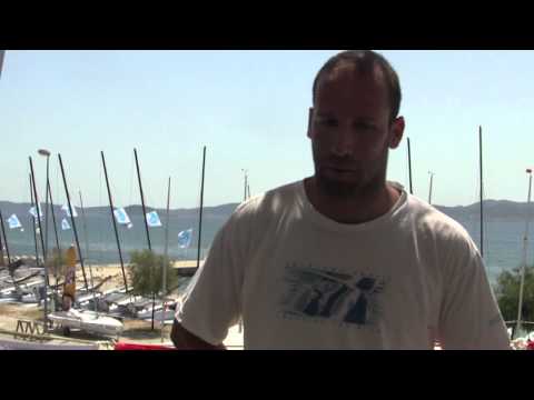 2011 ISAF Youth Worlds - World Youth Sailing Trust Ambassador Milan Vujasinovic
