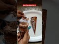 Double Chocolate Cornetto Icecream Kwality Walls Shorts Icecream Shortsvideo Ytshorts