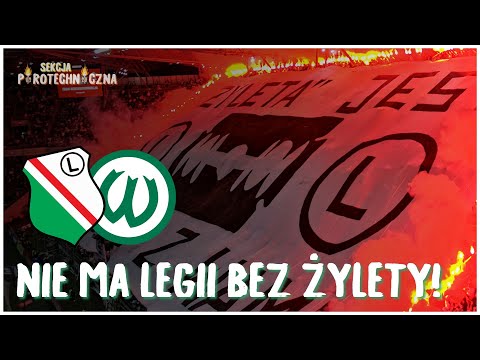 ŻYLETA JEST ZAWSZE Z WAMI! Legia Warszawa - Warta Poznań 2:2. Oprawa Legii