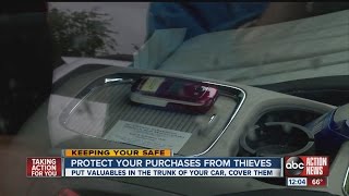 Winter Haven police giving raffle tickets to drivers who keep their car locked and valuables out of