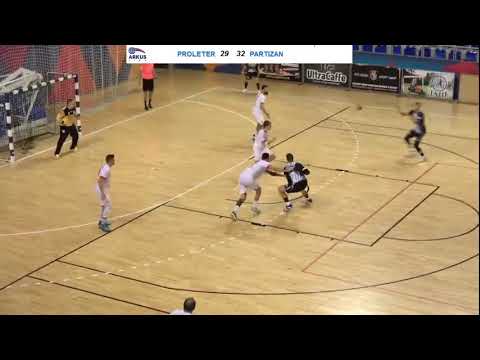 ARKUS liga 2. kolo / RK Proleter - RK Partizan