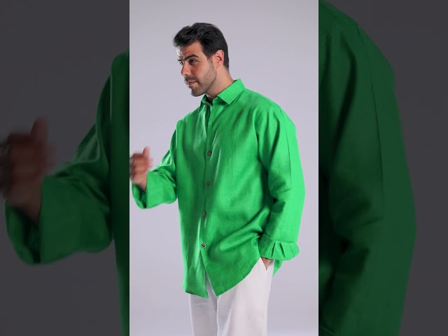 قميص اخضر العلم