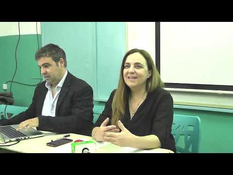 LivPaola Bertorello y Lic Guillermo Verini, Sede Las Varillas Universidad Provincial Córdoba
