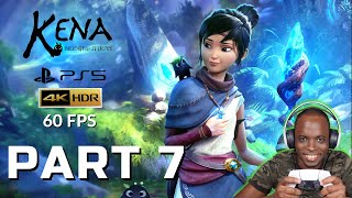 Kena Bridge of Spirits - GAMEPLAY WALKTHROUGH Part 7 - Village Heart - PS5 4k HDR 60FPS