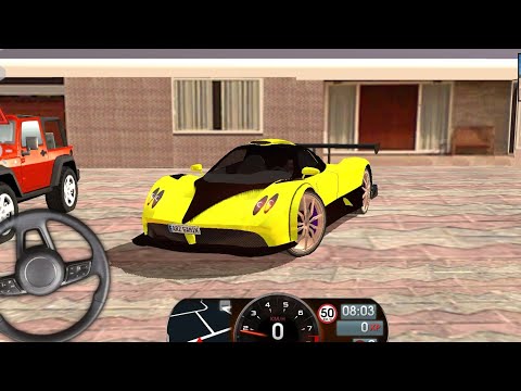 PAGANI ZONDA DRIVING SCHOOL SIMULATOR GAMEPLAY 