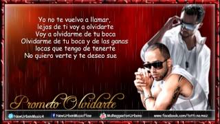 Prometo Olvidarte Remix  Tony Dize Feat Yandel (Letra/Lyrics) Reggaeton Romantico 2014