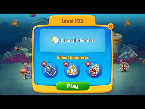 Fishdom - Level 191 - 195 - Gameplay