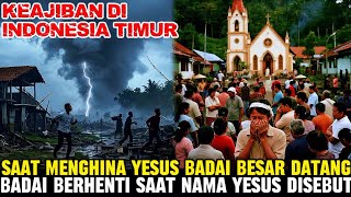 Download lagu MAKE A SENSATION‼️Jesus' Miracle in a Remote Village During a Powerful Storm Changes the Hearts o... mp3