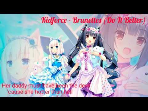 Nightcore - Brunettes (Do It Better)