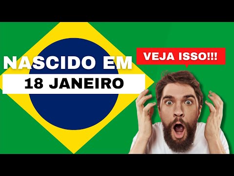 Nascido em 18 de janeiro | Este é o SEGREDO SOBRE VOCÊ | Feliz Aniversário
