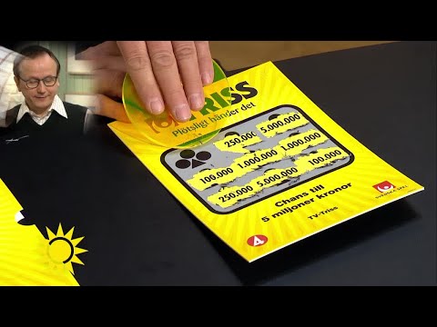 Morgonens trissvinnare lägger pengarna på tennis - Nyhetsmorgon (TV4)