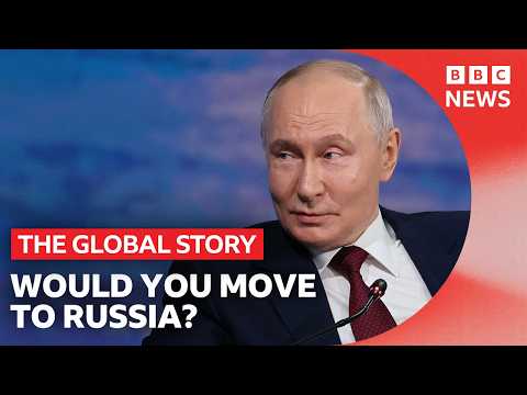 Why are Westerners moving to Russia? | BBC News