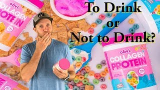 Oh boy! | Obvi Collagen Protein review | Cinna Cereal flavor