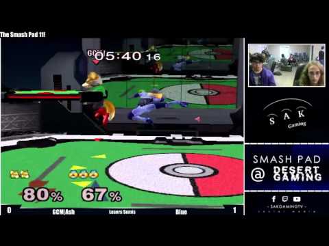 SP11 Losers Semis - GCM|Ash (Fox) vs Blue (Sheik)