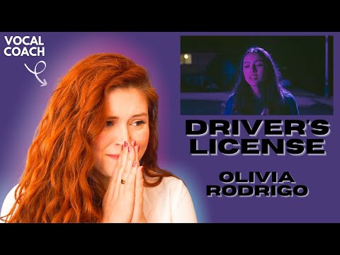 OLIVIA RODRIGO I "Drivers License" I Vocal coach reacts!