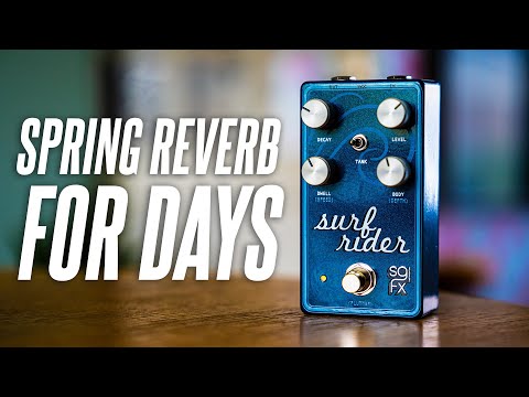 Tons of beautiful spring reverb tones: SolidGoldFX Surf Rider IV (mk 4)